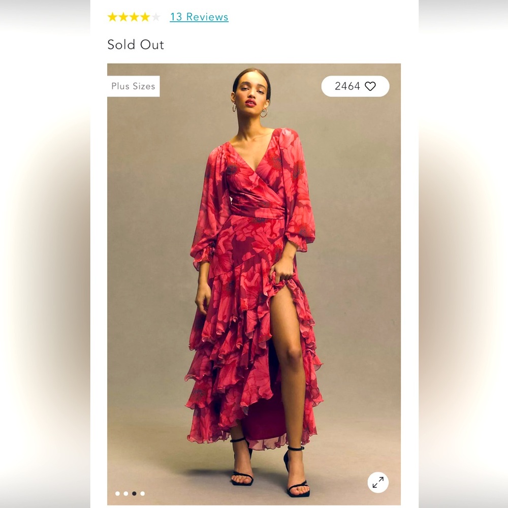 Maxi dress by anthropology
